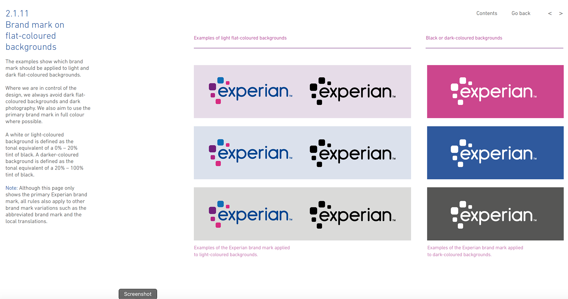 Brand typography