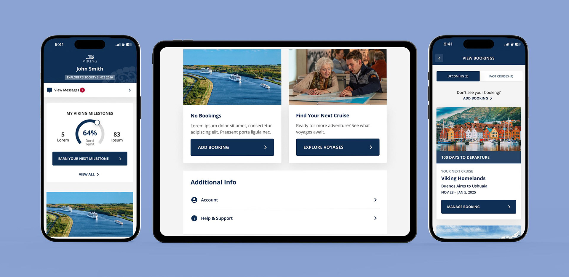 High fidelity mockups — part 2